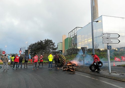 Manifestations à Brest : de nouveaux barrages filtrants ce mardi, l’incinérateur toujours bloqué