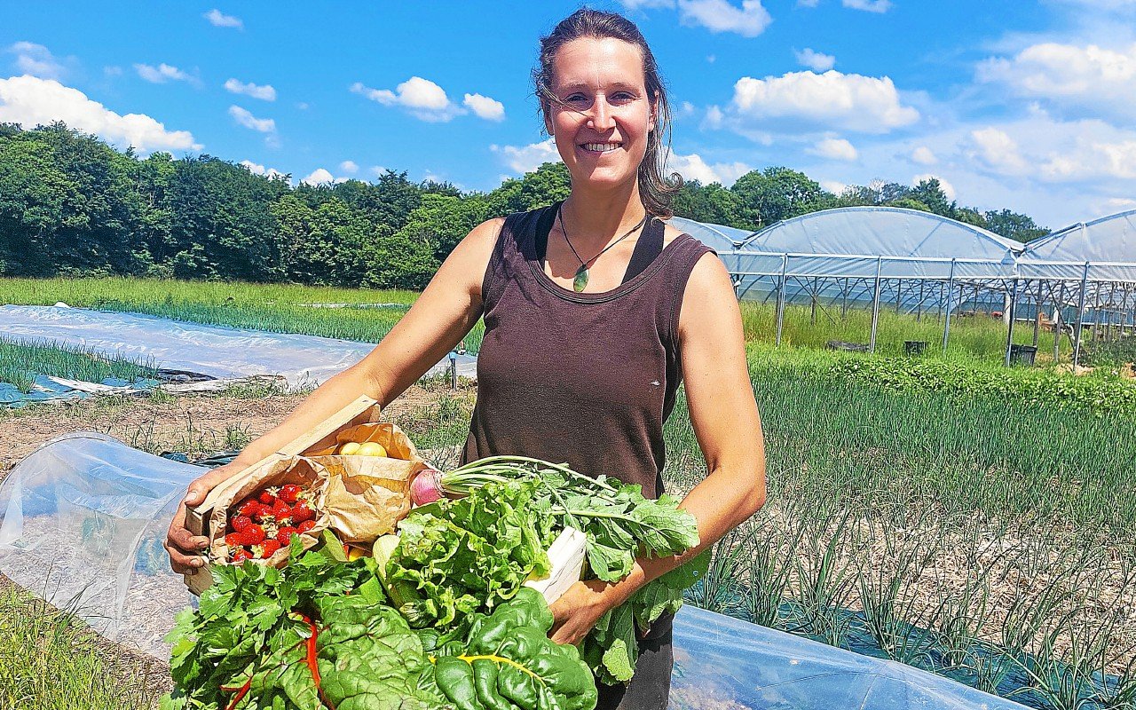 À Cléguer, Delphine Ménard a la biodiversité dans la peau, des manchots aux haricots