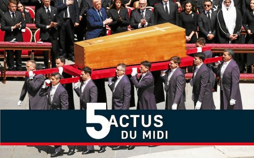 Funérailles du pape, rencontre Trump-Zelensky, montée ou non du FC Lorient : le point à la mi-journée