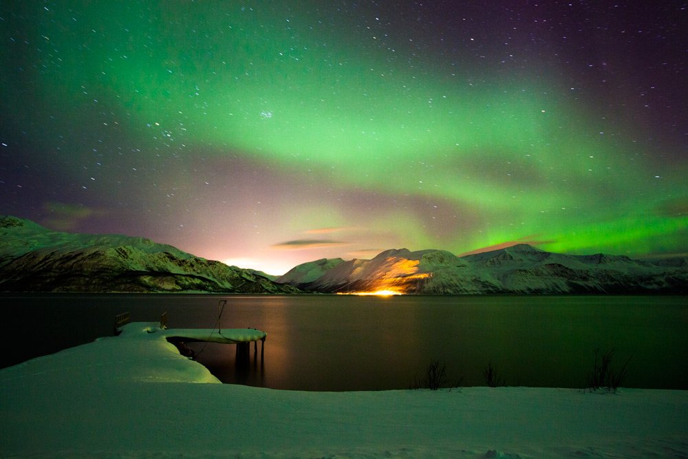 Nordlichter in Tromsø - der beste Ort in Norwegen um Polarlichter zu sehen