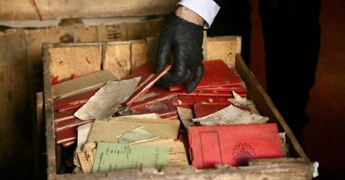 En Argentine, des caisses de champagne renfermaient des documents nazis