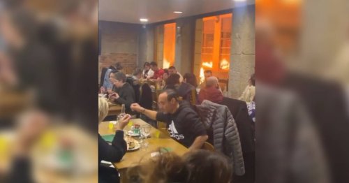 «This is fine» : la vidéo de clients attablés dans un resto encerclé par les flammes n’est pas un fake