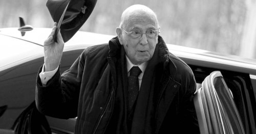 L’ancien président italien Giorgio Napolitano est mort