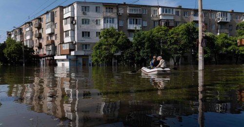 Destruction du barrage de Kakhovka : Macron annonce l’envoi d’une aide humanitaire