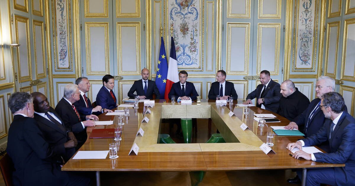 Rencontre avec l’administration Trump à Paris : l’Elysée se targue d’avoir remis l’Europe au coeur des négociations sur l’Ukraine