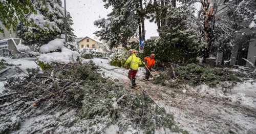 Comment expliquer les chutes de neige «exceptionnelles» ce jeudi dans les Alpes suisses et françaises ?