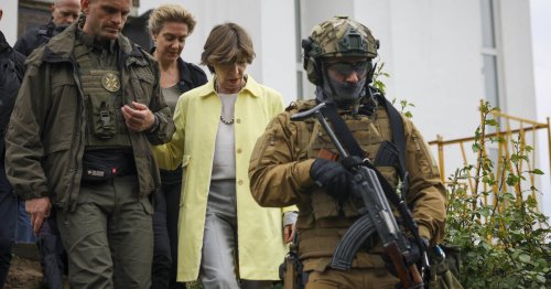 Ukraine : la ministre française des Affaires étrangères Catherine Colonna en visite à Odessa
