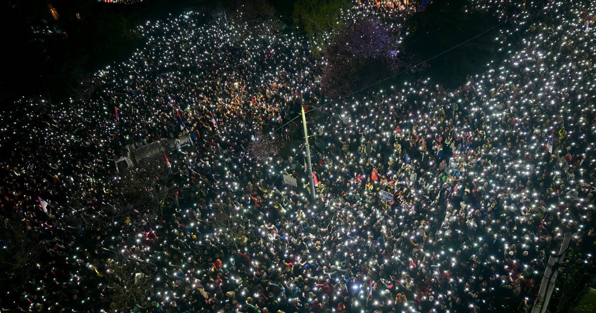 Manifestation géante contre la corruption en Serbie : «Ce 15 mars marque le début de la fin du régime»