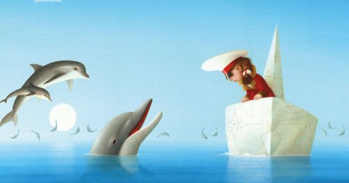 «Le Bateau de papier», une fille mer