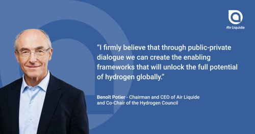 Air Liquide on LinkedIn: Benoît Potier, Chairman and CEO of Air Liquide and Co-Chair of the