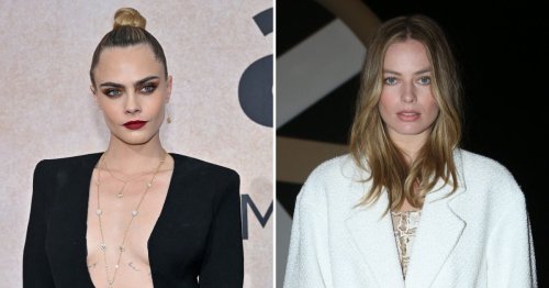 Beach Day! Cara Delevingne and Margot Robbie Soak Up the Sun in Spain