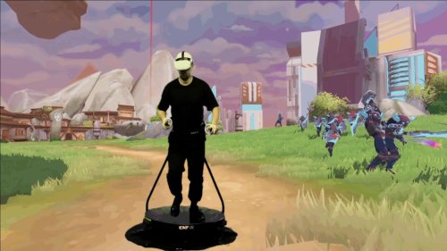 VR Treadmills Could Put You Right in the Middle of the Action