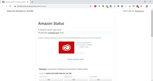 Is Amazon Down... Or Is It Just You?