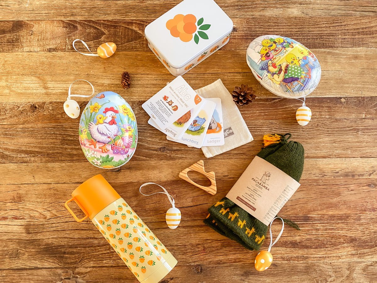 Nachhaltige Ostergeschenke für Kinder und Kleinigkeiten für die Drauße