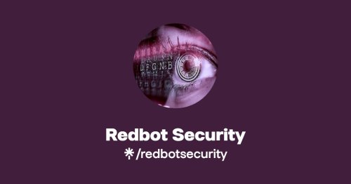 Redbot Security | Facebook | Linktree