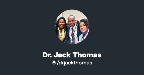 Dr. Jack Thomas | Instagram, Facebook | Linktree