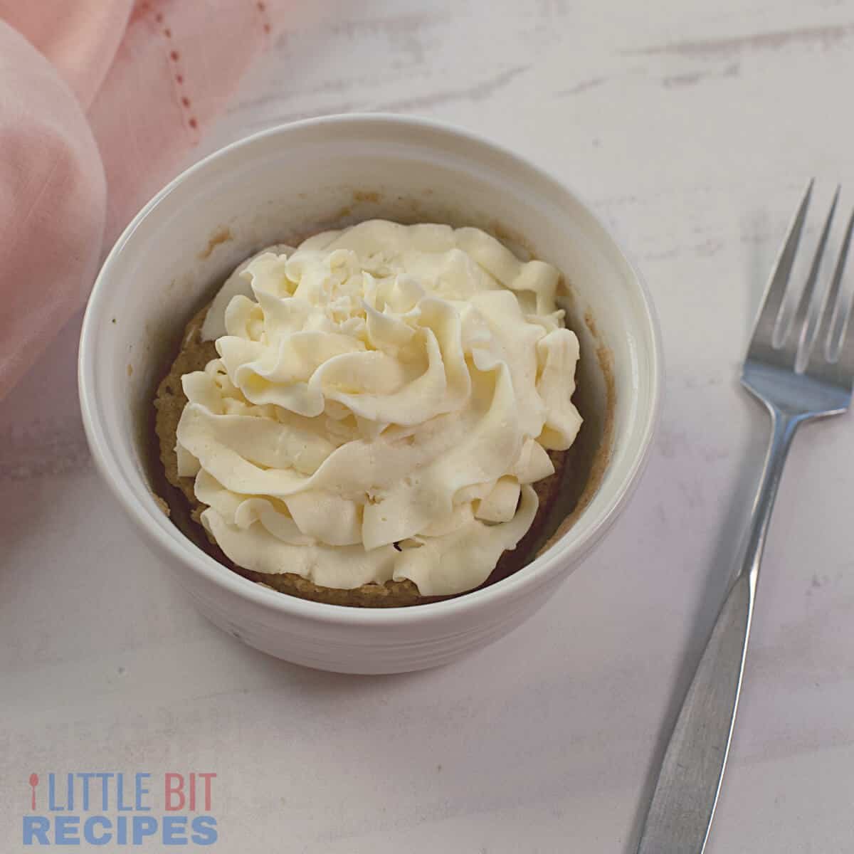 Cake in Mug with Cake Mix