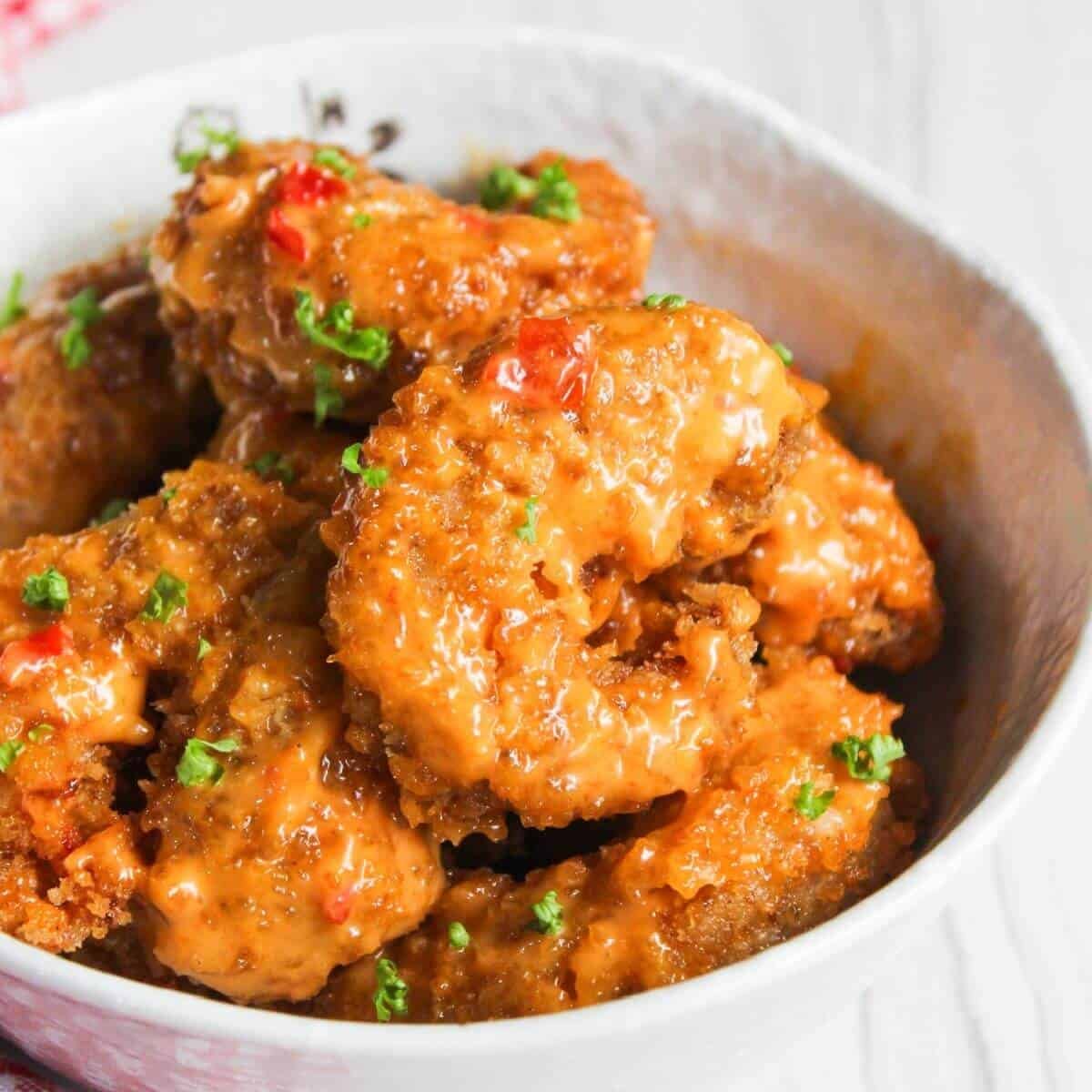 Bang Bang Shrimp with Homemade Sauce