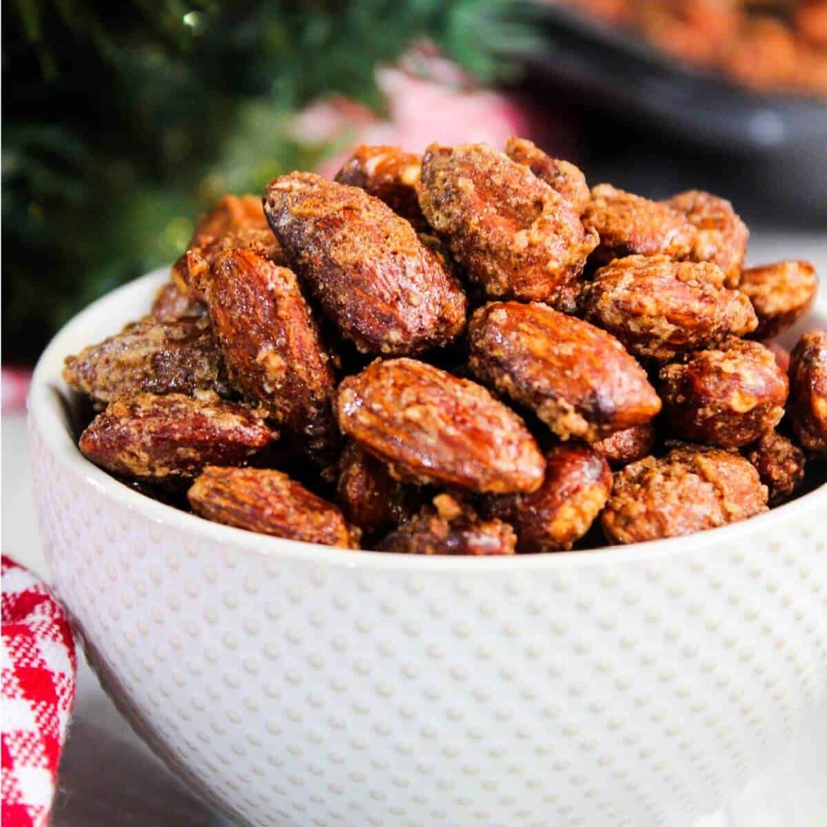 Candied Almonds in Air Fryer or Oven