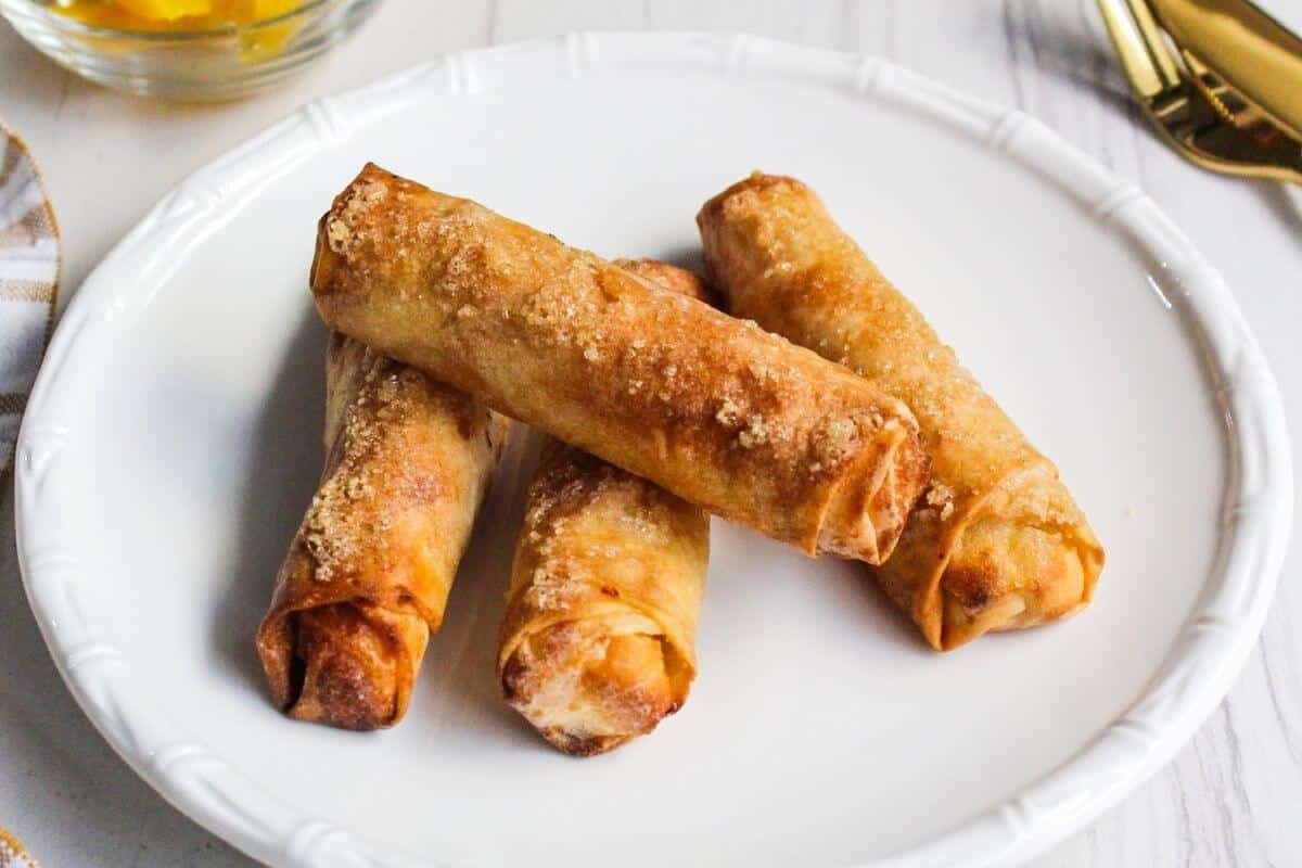 Banana Turon Filipino Lumpia (Air Fryer)