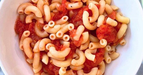 Secret Ingredient For Grandma's Old Fashioned Macaroni and Stewed Tomatoes Recipe