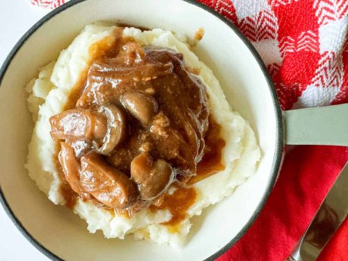 Slow Cooker Salisbury Steak