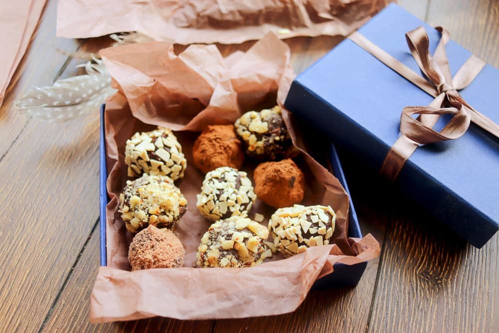 Dark Chocolate Homemade Truffles