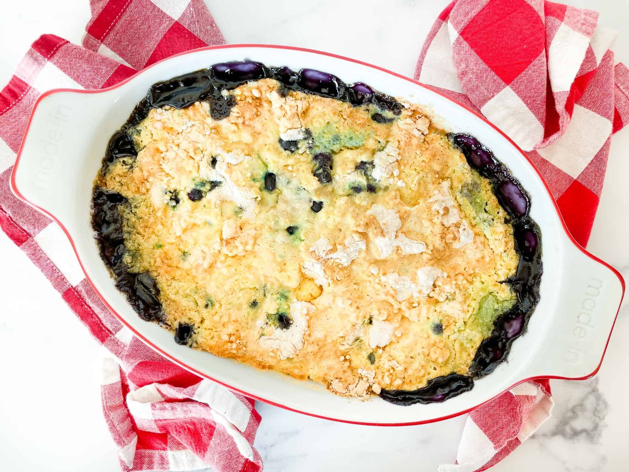 Blueberry Dump Cake