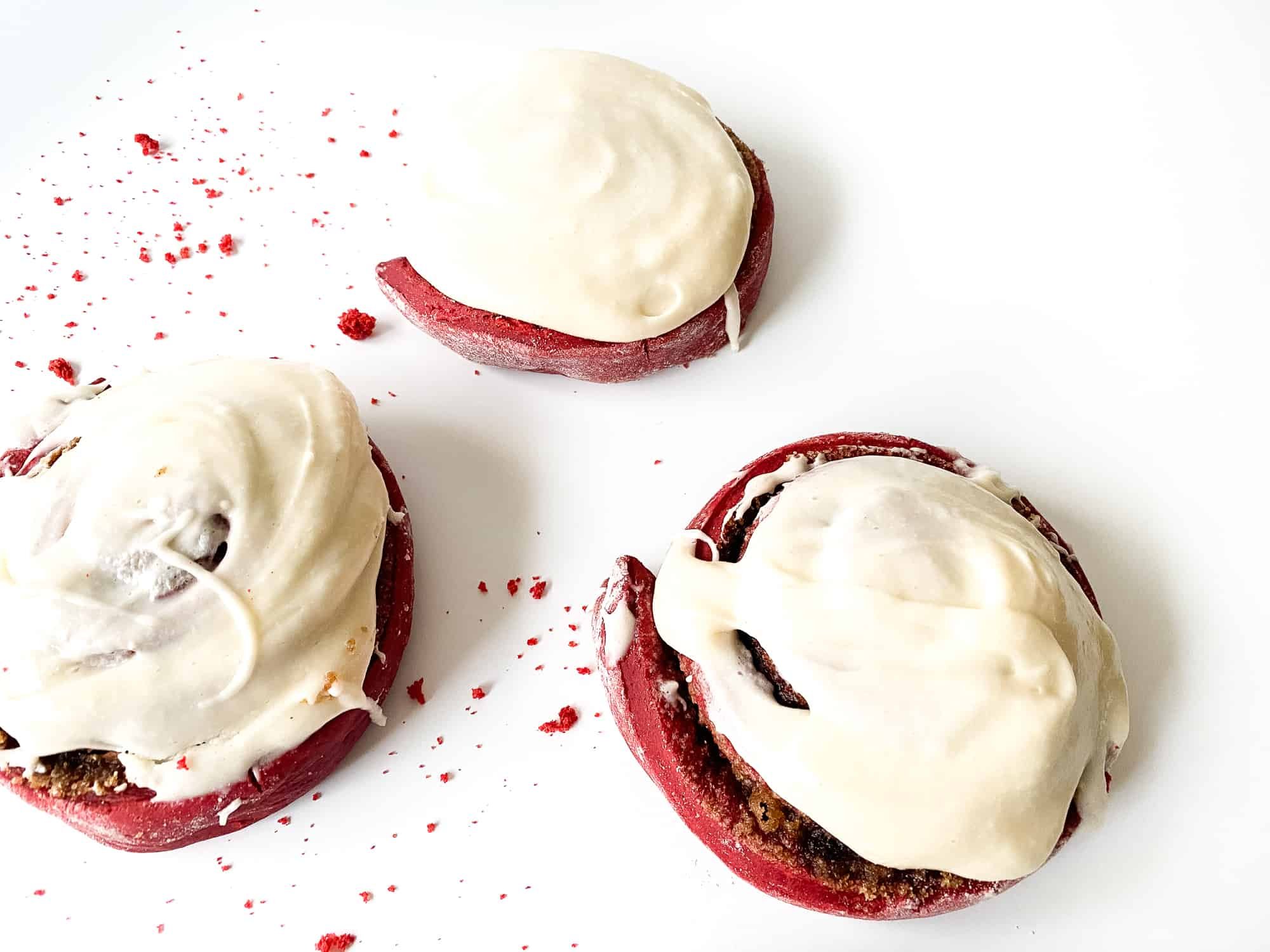 Red Velvet Cinnamon Rolls