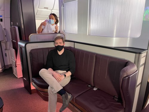 First Impressions Virgin Atlantic A350 Business Class Live And Let S Fly Flipboard