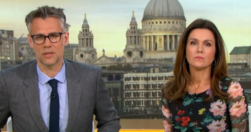 Good Morning Britain's Susanna Reid says goodbye to colleague