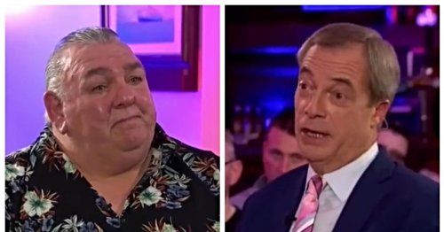 'Big Nev for PM' - Fans hail Everton legend Neville Southall as he tackles Nigel Farage