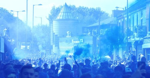 30 stunning photos show incredible scenes outside Goodison Park