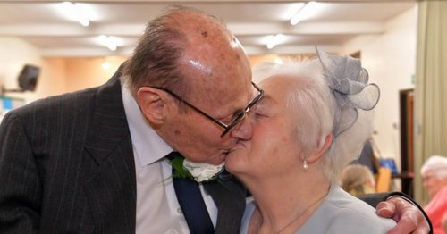 Man, 95, gets married for first time after finding his soulmate