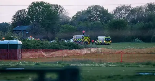 Man fighting for life and another with 'harrowing injuries' after plane 'snaps in half' mid-air