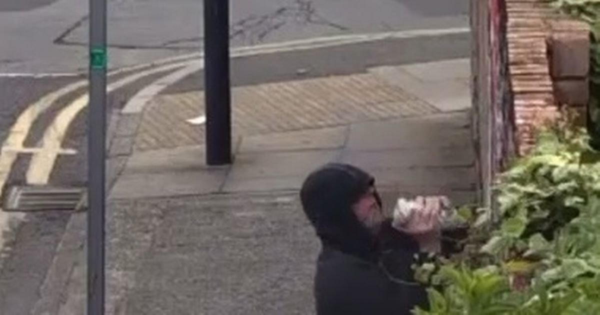 Mural celebrating Liverpool FC title win vandalised by hooded man - Liverpool Echo