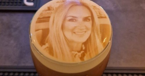 You can now get a selfie printed on a pint of Guinness in Liverpool