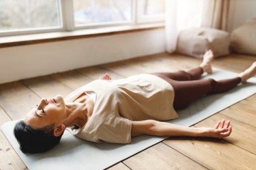 Struggling to Relax in Corpse Pose? Here's How to Quiet Your Mind, According to an Instructor