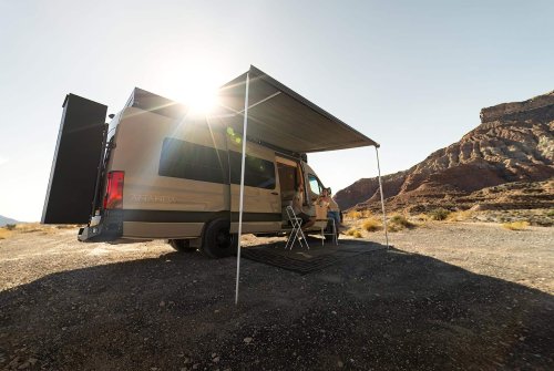 This Campervan Is an Artistic Masterpiece – And It Has a Hidden Bed Trick
