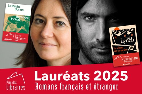 Bérénice Pichat et Paul Lynch remportent le prix des Libraires 2025