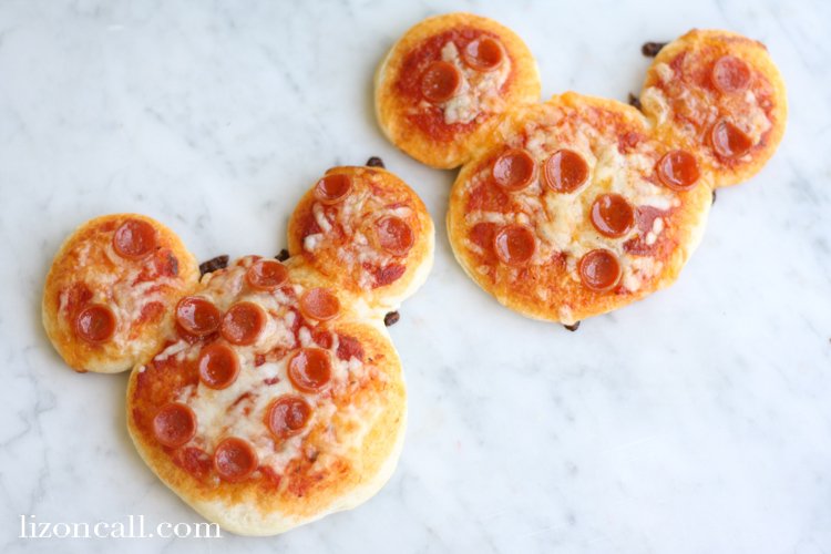 Mini Mickey Mouse Pizza — Liz on Call
