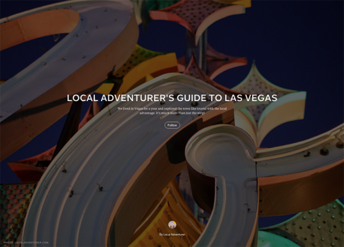 How to Create a Flipboard Magazine » Local Adventurer » Travel Adventures in Las Vegas + World Wide