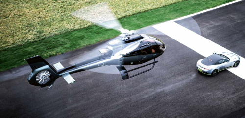 Airbus y Aston Martin presentan el helicóptero más exclusivo del mundo.