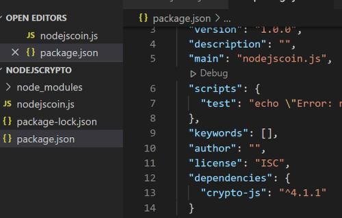 Build a cryptocurrency with Node.js