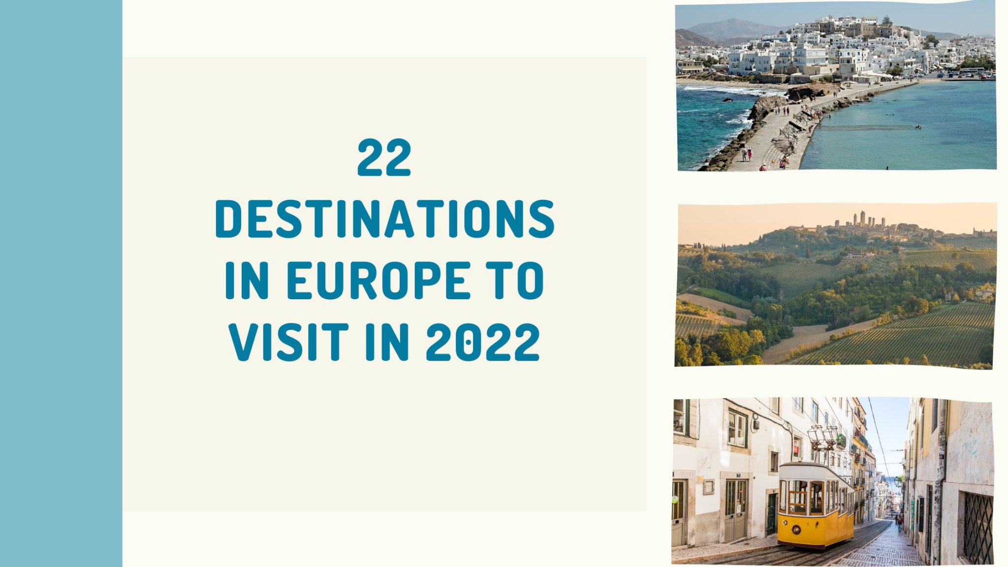 22 Destinations in Europe to Visit in 2022 | Looknwalk
