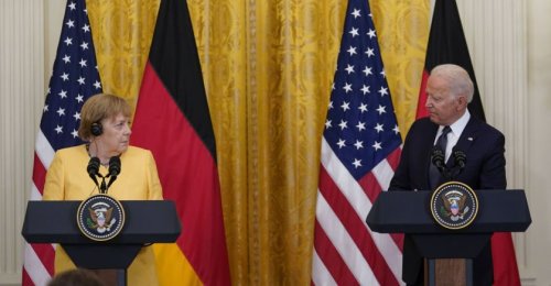 Joe Biden et Angela Merkel soulignent leur amitié malgré leurs divergences sur le gazoduc
