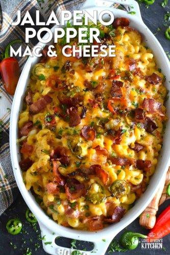 Jalapeno Popper Mac and Cheese