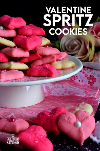 Valentine Spritz Cookies