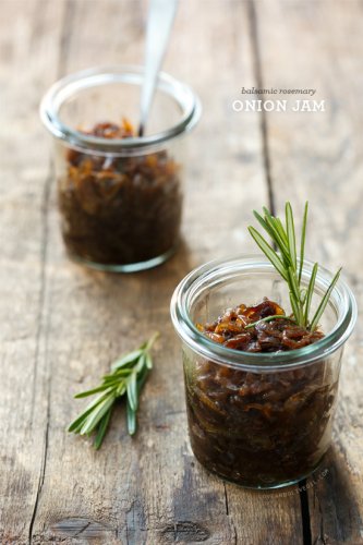 Balsamic Rosemary Onion Jam | Love and Olive Oil