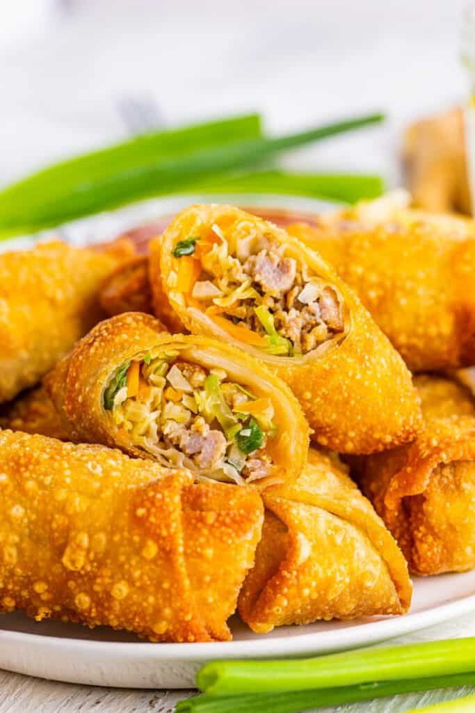 Ground Pork Egg Rolls